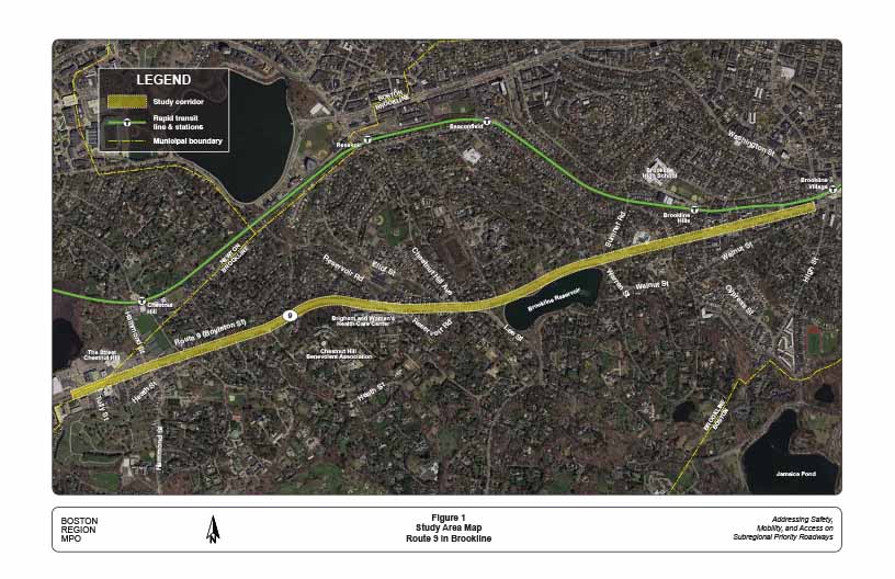 Figure 1. Study Area Map
This figure shows an aerial map depicting the boundaries of the study area.